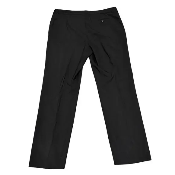 Agnès b Homme Dress Pants Mens 48 Black Wool France Tailored Classic Designer